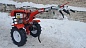 Мотоблок PROFI 1400 14л.с./бензин с ВОМ + дифференциалы (c бардачком, металл. капот, 2 фары)