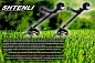 Бензокоса (триммер, мотокоса) Shtenli Demon Black Pro S 1750 (1,75 кВт с антивибрационной системой)