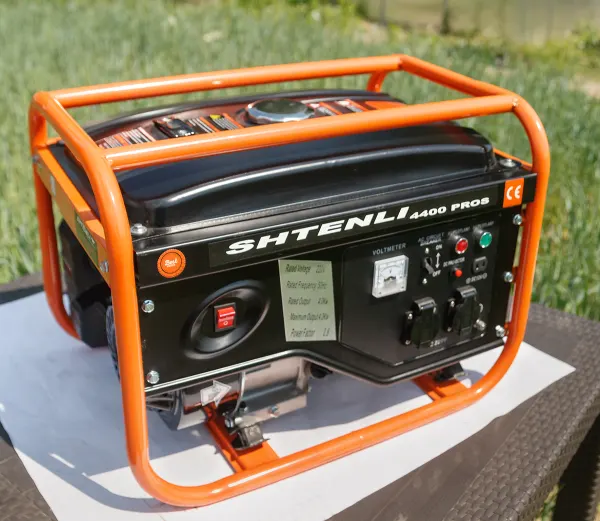 Бензогенератор Shtenli 4400 Pro S (4,2 кВт) две розетки 220В — фото 5