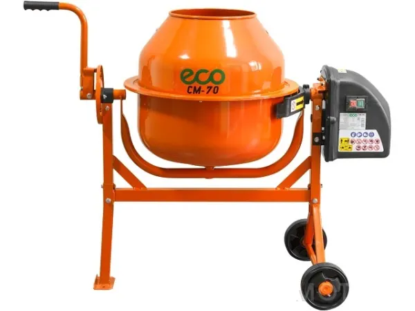 Бетоносмеситель ECO CM-70 (70/50 л, 380 Вт, 230 В, вес 24 кг) — фото 4